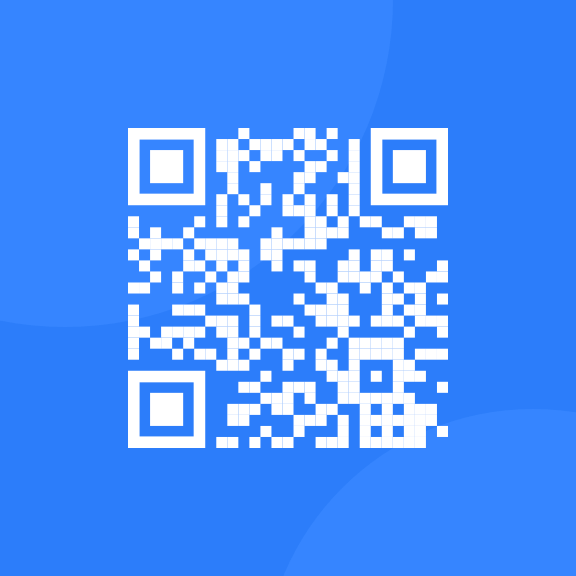 QR code that leads to Frontend Mentor page